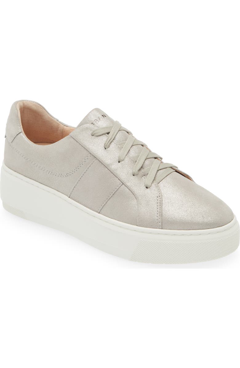 FRANKIE4 Riley Platform Sneaker, Main, color, Silver