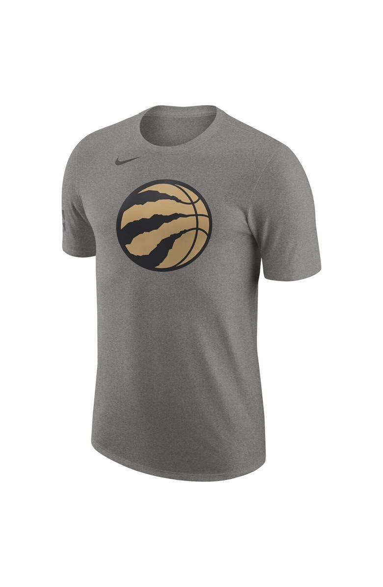 Nike Men's Nike Charcoal Toronto Raptors 2023/24 City Edition Essential Warmup T-Shirt, Alternate, color, 