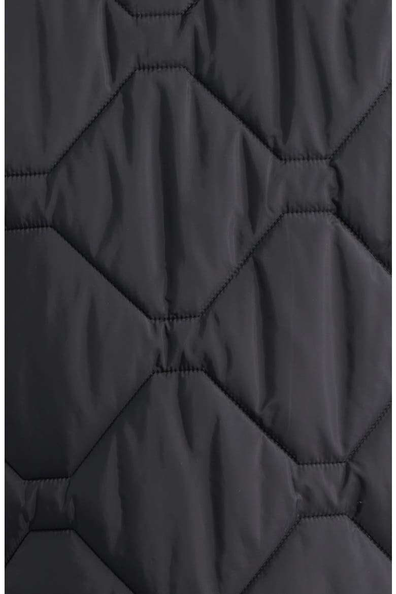 Onion Quilted Jacket, Alternate, color, BLACK