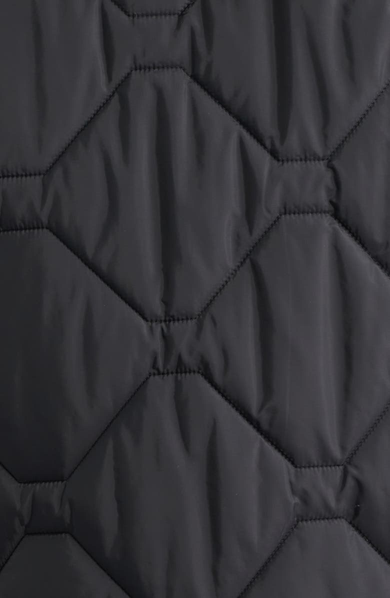 Sam Edelman Onion Quilted Jacket, Alternate, color, Black