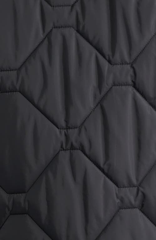 Sam Edelman Onion Quilted Jacket In Black