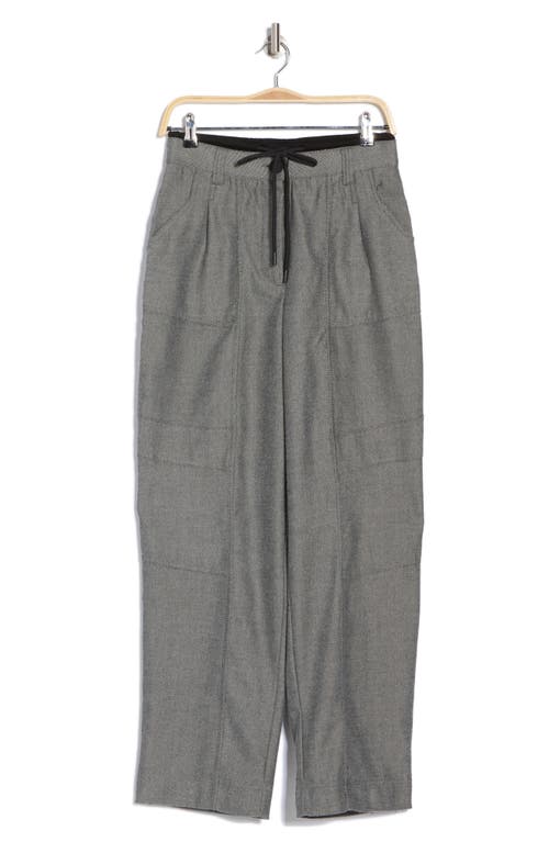 Shop Democracy Relaxed Utility Straight Leg Pants In Heather Grey