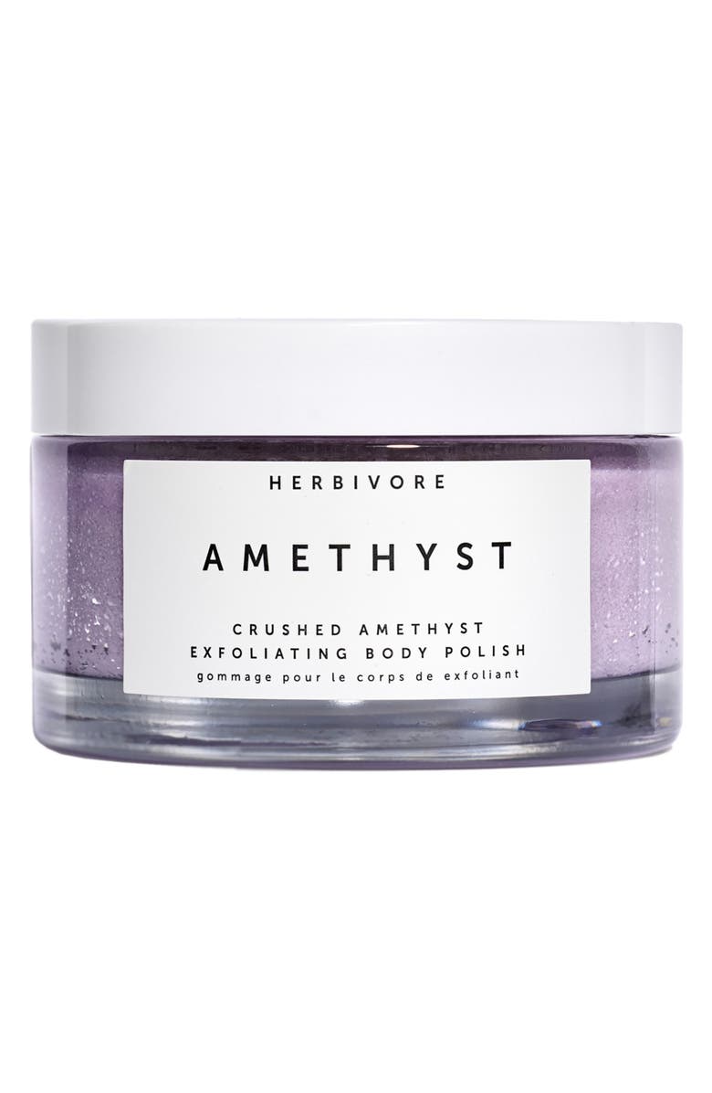 Herbivore Botanicals Amethyst Exfoliating Body Polish, Main, color,