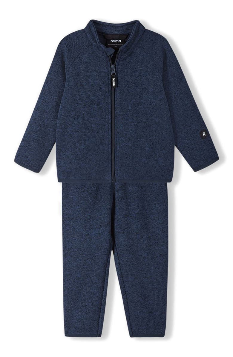 Reima Tahto Fleece Sweater & Pants Set, Main, color,