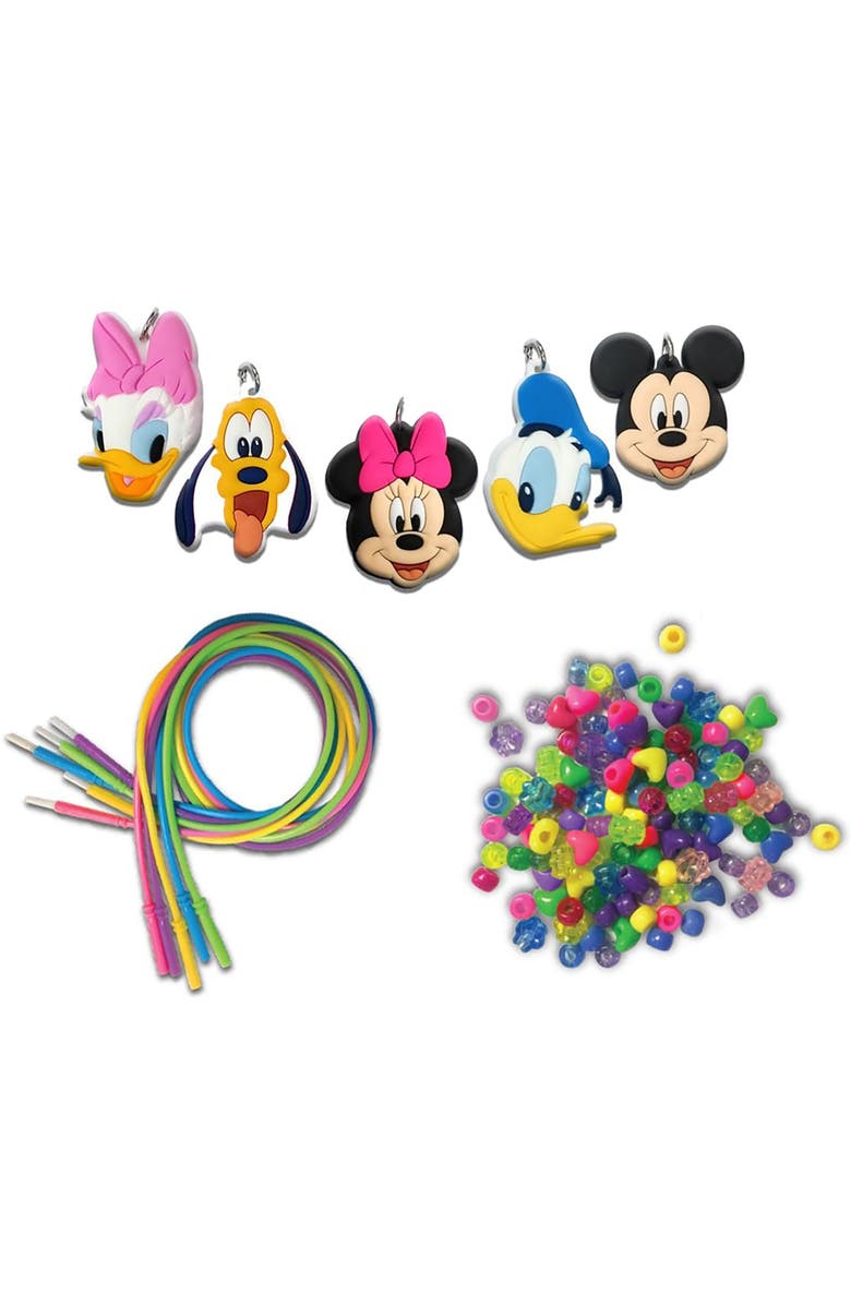 Tara Toy Necklace Activity Set Minnie Mouse, 160 Piece Diy Jewelry Kit, Alternate, color, Multicolored