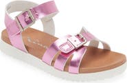 Nina Kids' Lacey Metallic Strappy Sandal