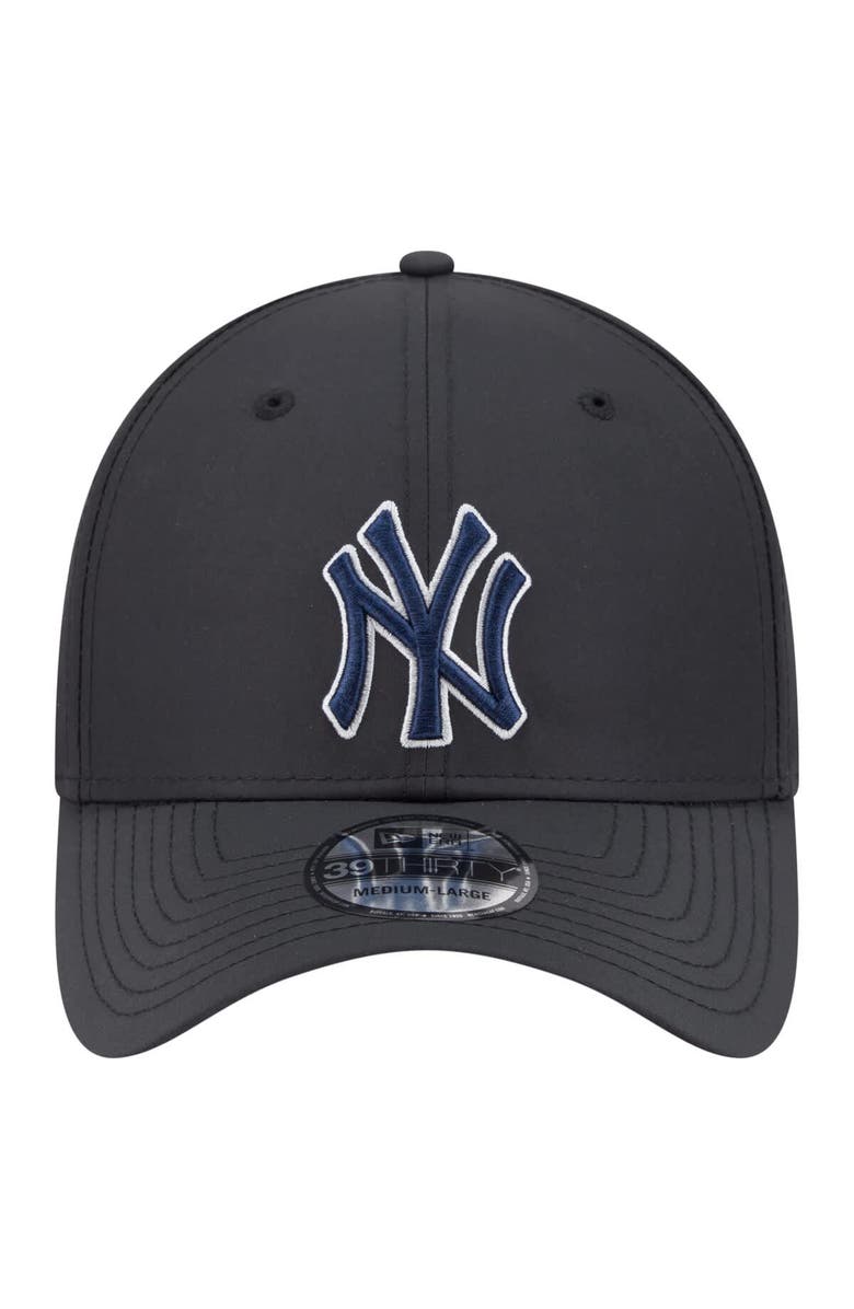 New Era Men's New Era  Black New York Yankees Night 39THIRTY Flex Hat, Alternate, color, Black