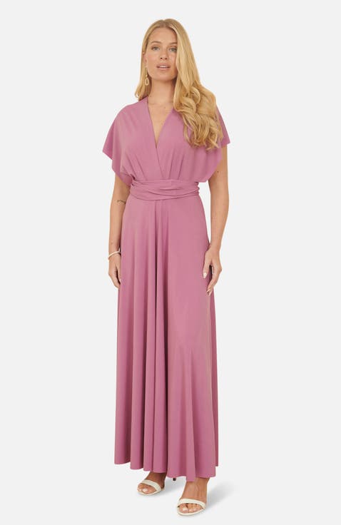 Jersey Stretch Multiway Maxi Dress