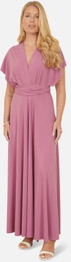 Yumi Jersey Stretch Multiway Maxi Dress