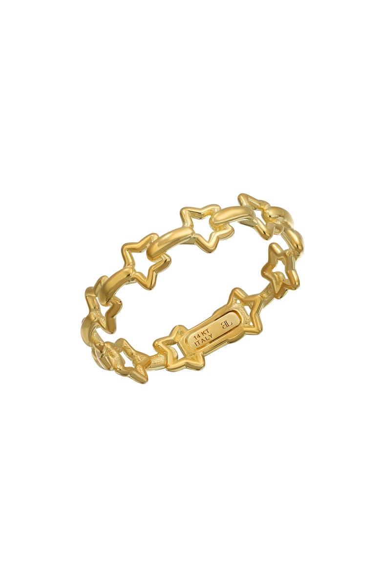 Bony Levy 14K Gold Star Stacking Ring, Main, color,