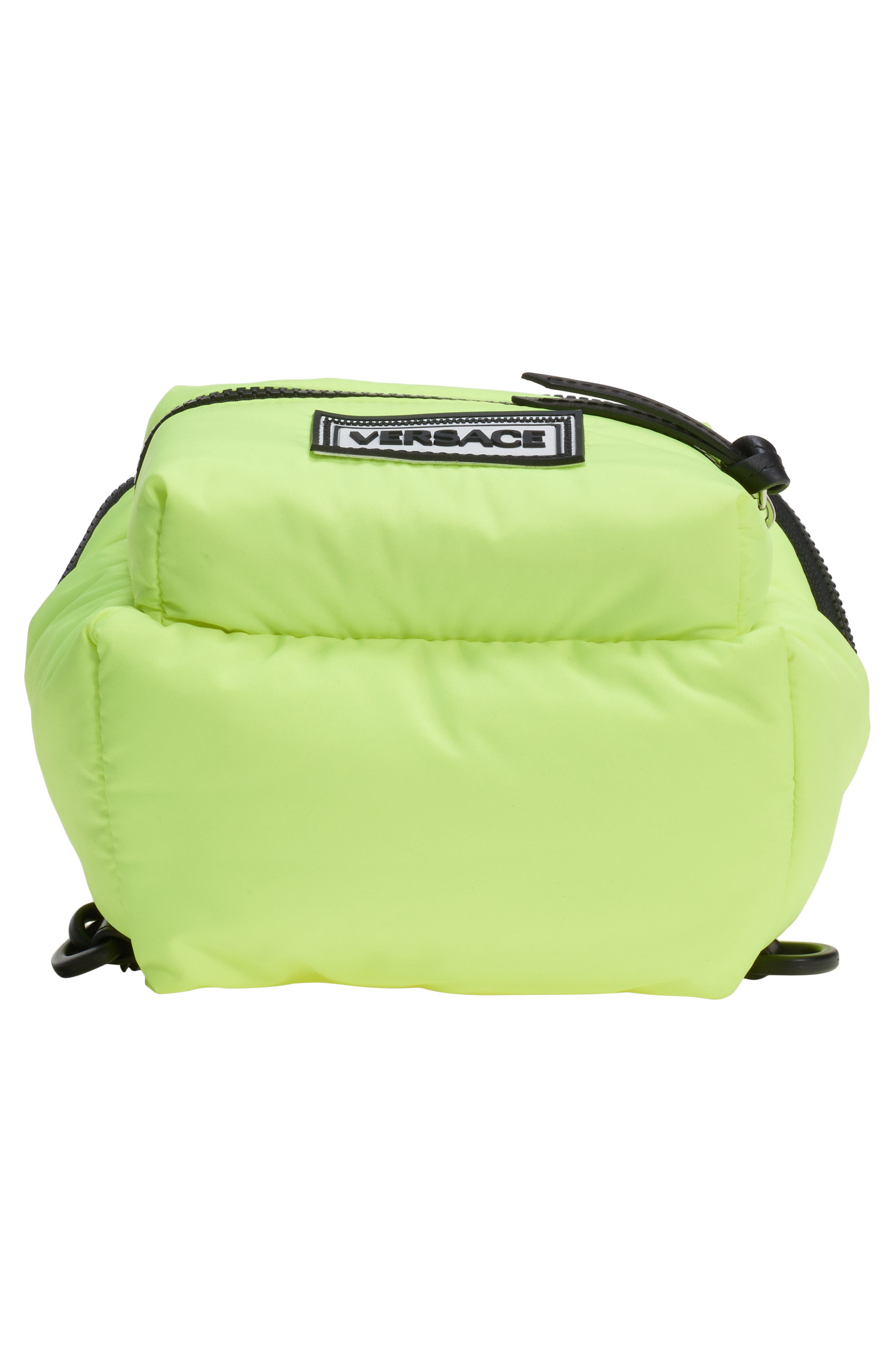 Versace Mini Nylon Crossbody Bag, Alternate, color, 