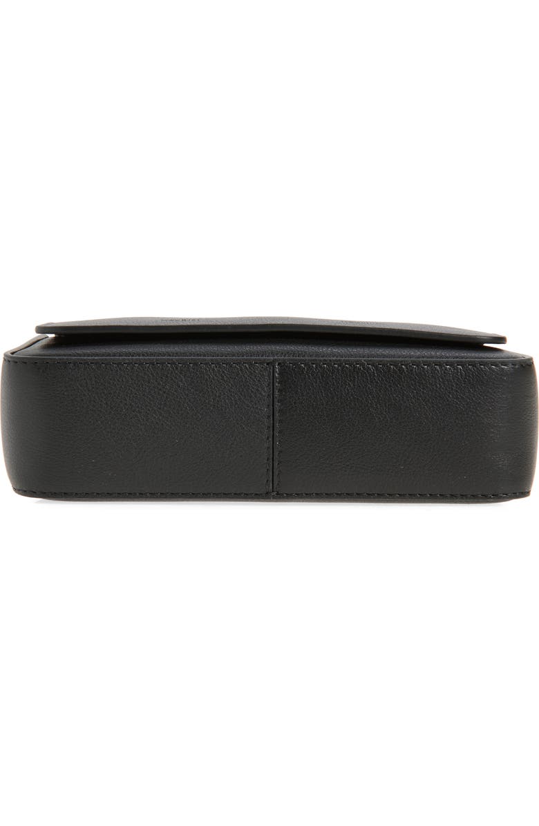 Mansur Gavriel Box Sling Crossbody Bag, Alternate, color, Black