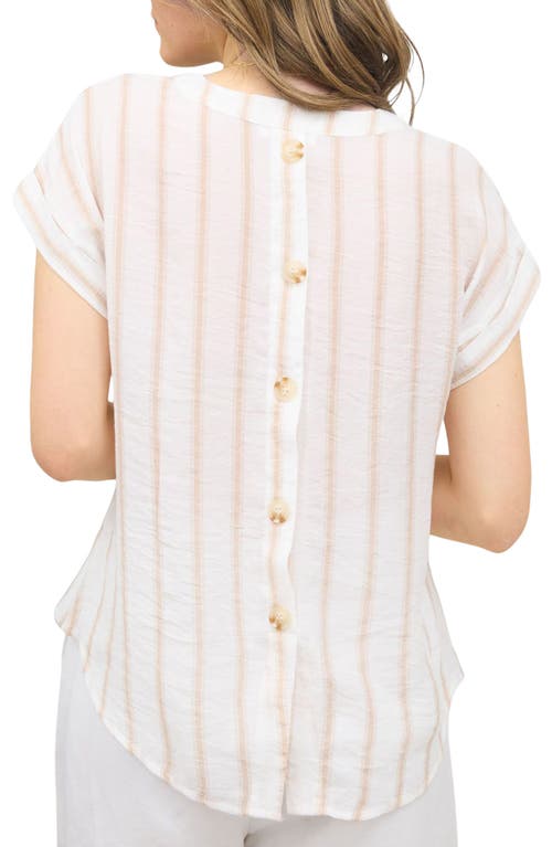 BLU PEPPER BLU PEPPER SPLIT NECK TOP