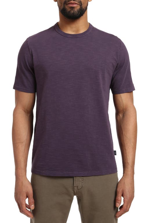 34 Heritage Slub Cotton Crewneck T-Shirt in Sweet Grape 