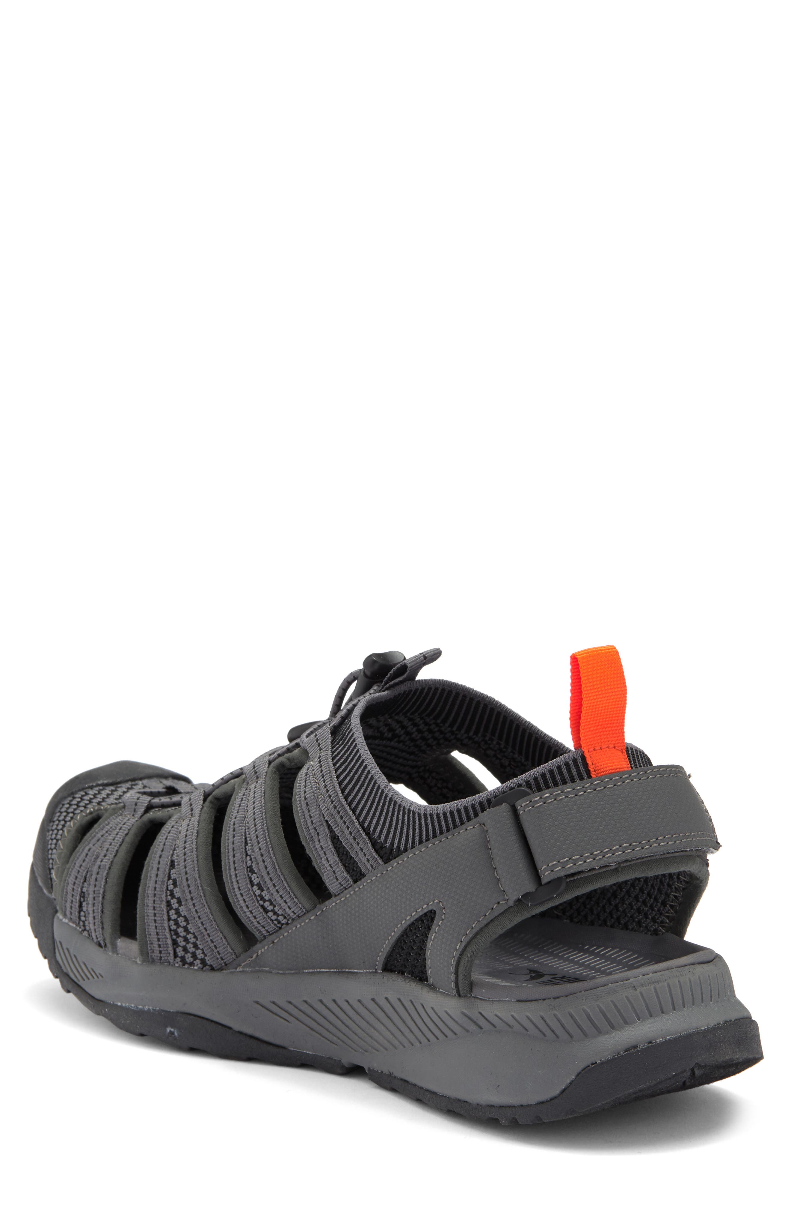 Eddie Bauer Yesler Sandal, Alternate, color, Grey/ Orange