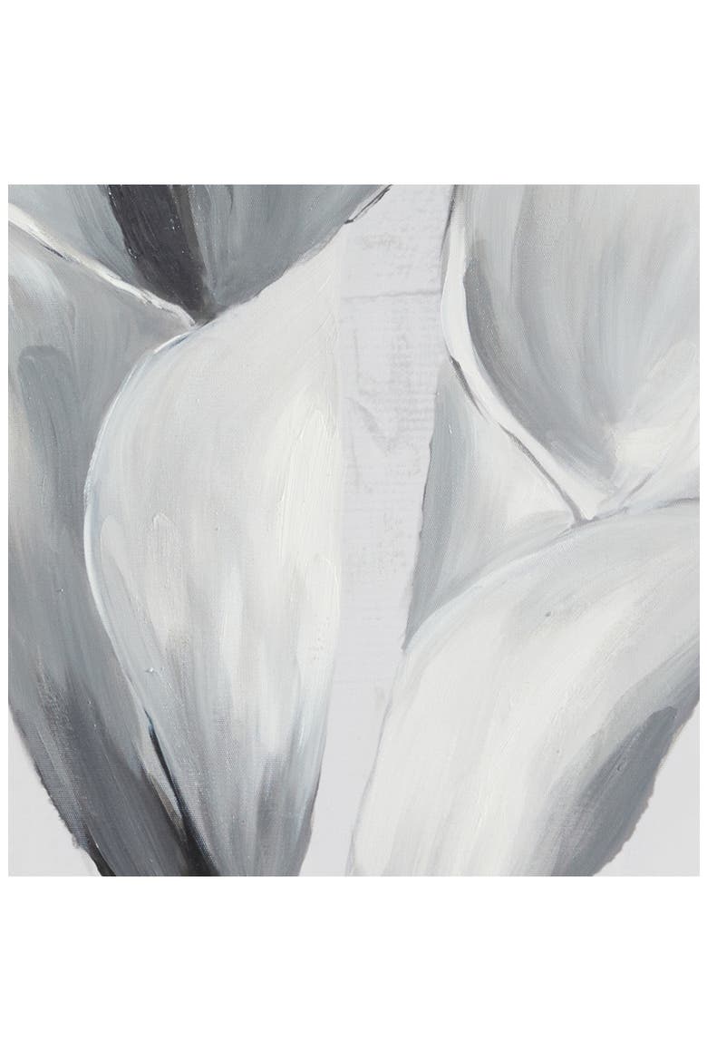 Calla Lily Canvas Framed Wall Art, Alternate, color, WHITE