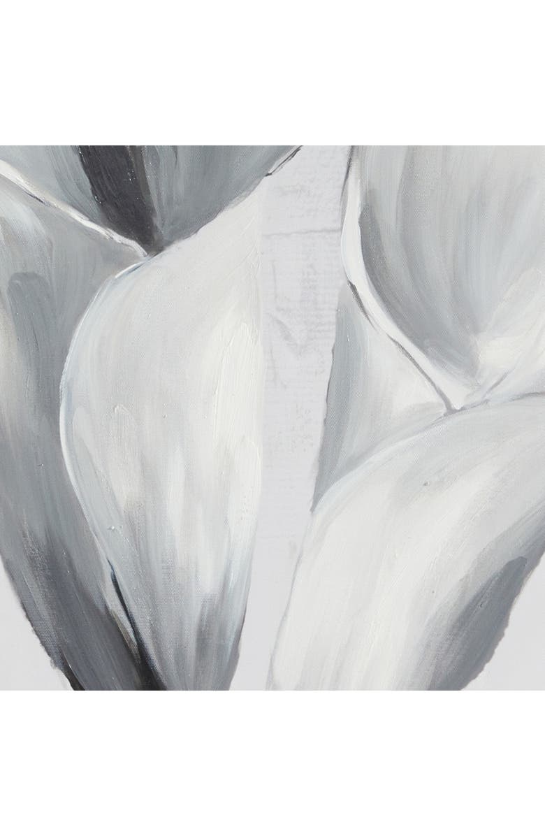 WILLOW ROW Calla Lily Canvas Framed Wall Art, Alternate, color, White