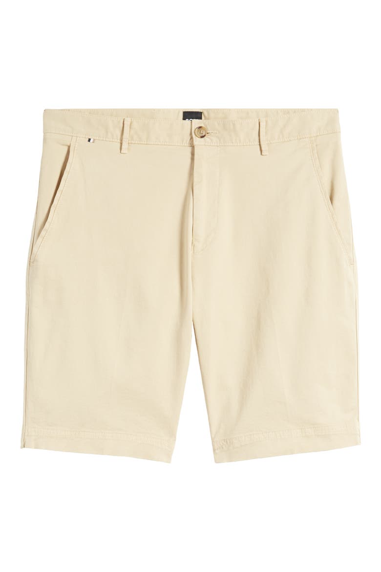 Slice Flat Front Shorts, Alternate, color, LIGHT BEIGE