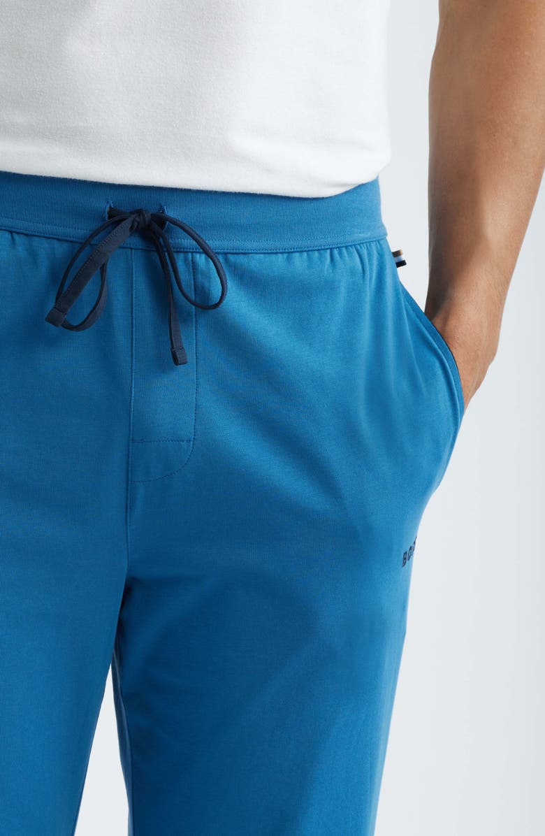 BOSS Mix Match Stretch Cotton Pajama Pants, Alternate, color, Open Blue