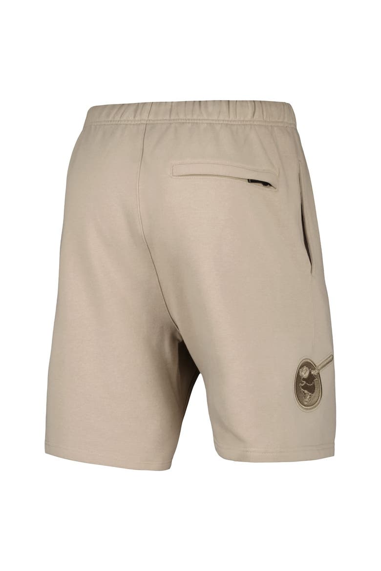 Men's Pro Standard Khaki San Diego Padres Neutral Fleece Shorts, Alternate, color, Khaki