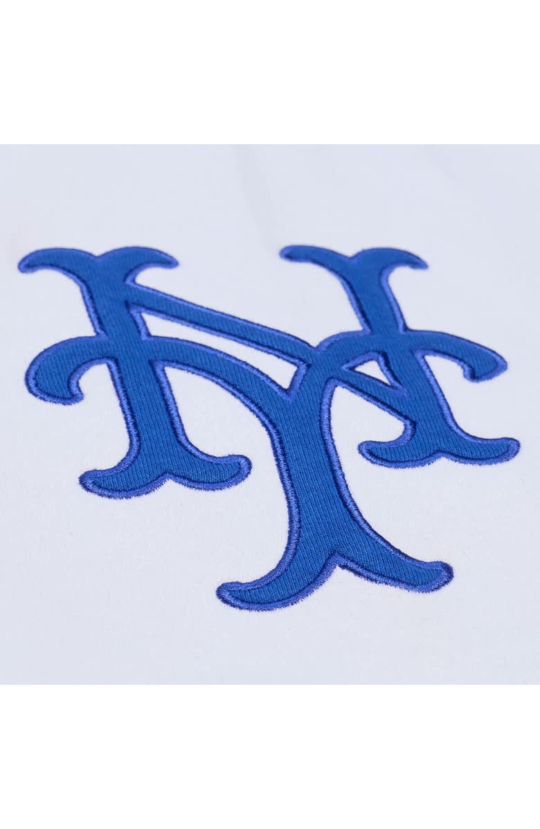 Mitchell & Ness Men's Mitchell & Ness White New York Mets Cooperstown Collection Fleece Hoodie, Alternate, color, White