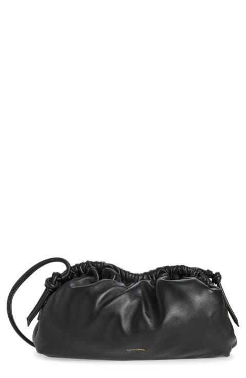 Small Cloud Leather Clutch