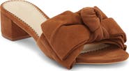 Cinq à Sept Faith Suede Slide Sandal