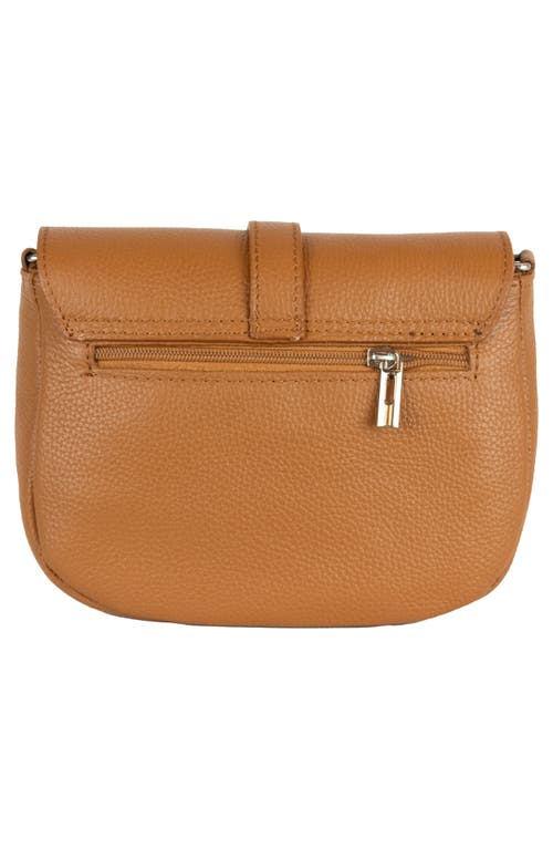 Persaman New York Daphne 18 Crossbody Bag In Brown