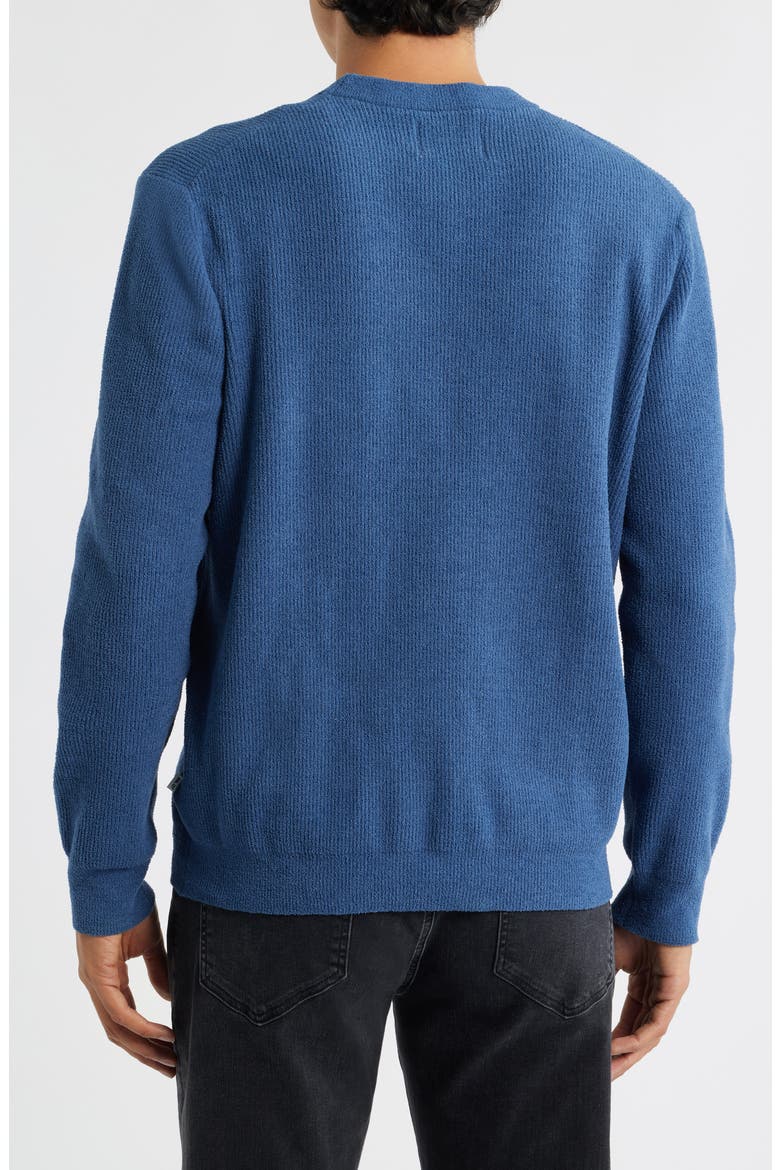 Danny 6429 Rib Sweater, Alternate, color, DENIM BLUE