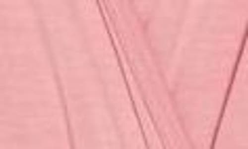 Go Couture Long Sleeve Faux Wrap Maxi Dress In Pink