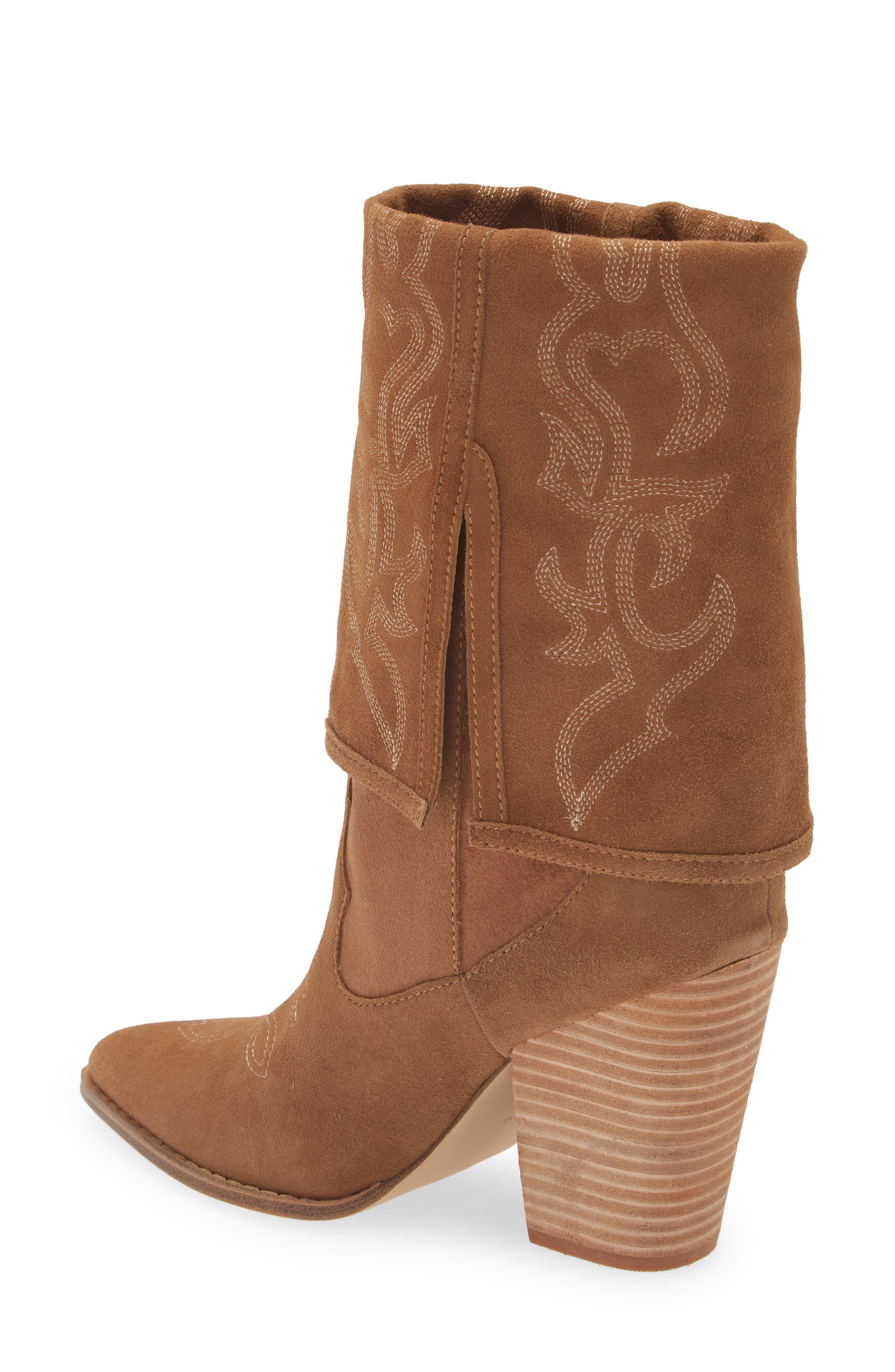 Steve Madden Layne Western Bootie, Alternate, color, 