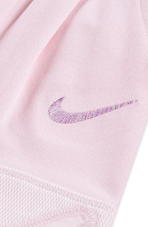Nike Readyset T-shirt & Pants Set In Pink Foam