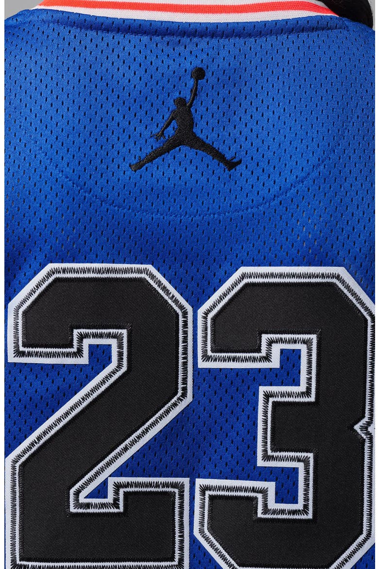 Kids' Jordan 23 Mesh Basketball Tank, Alternate, color, GAME ROYAL/ BLACK