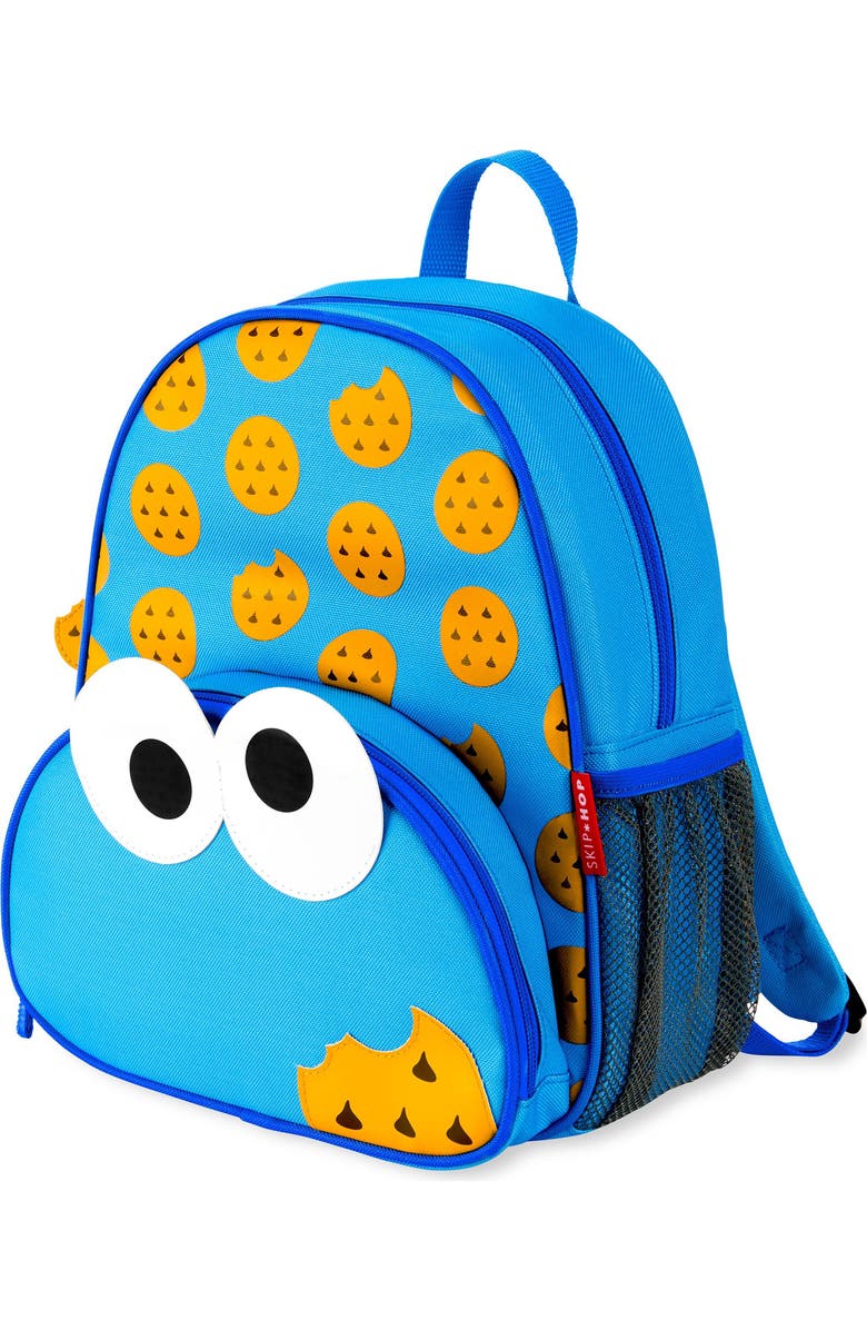 Skip Hop x Sesame Street Cookie Monster Backpack, Alternate, color,