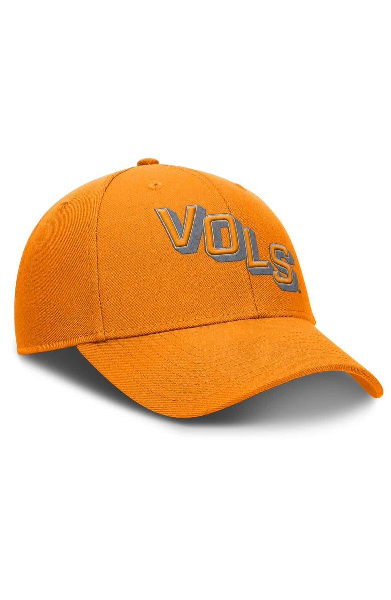Nike Men's Nike Tennessee Orange Tennessee Volunteers Slanted Primetime Rise Performance Adjustable Hat, Alternate, color, Tennessee Orange