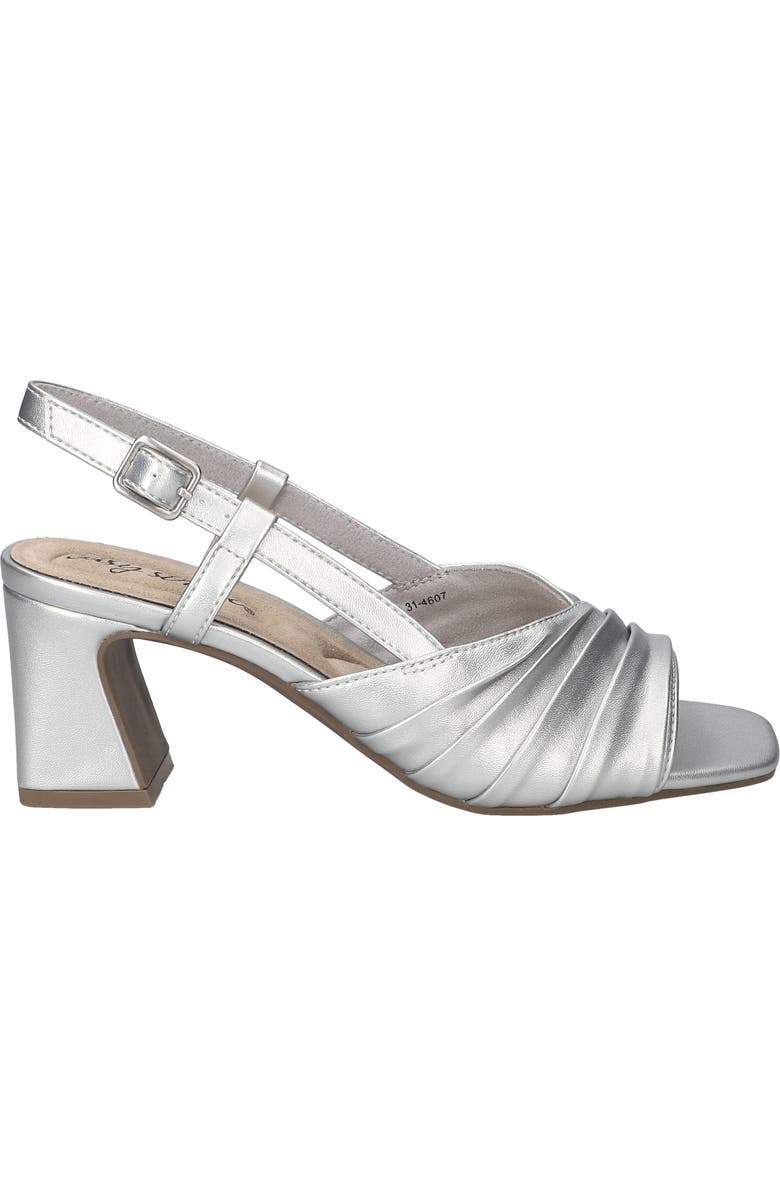 EASY STREET Lucie Slingback Sandal, Alternate, color, Silver