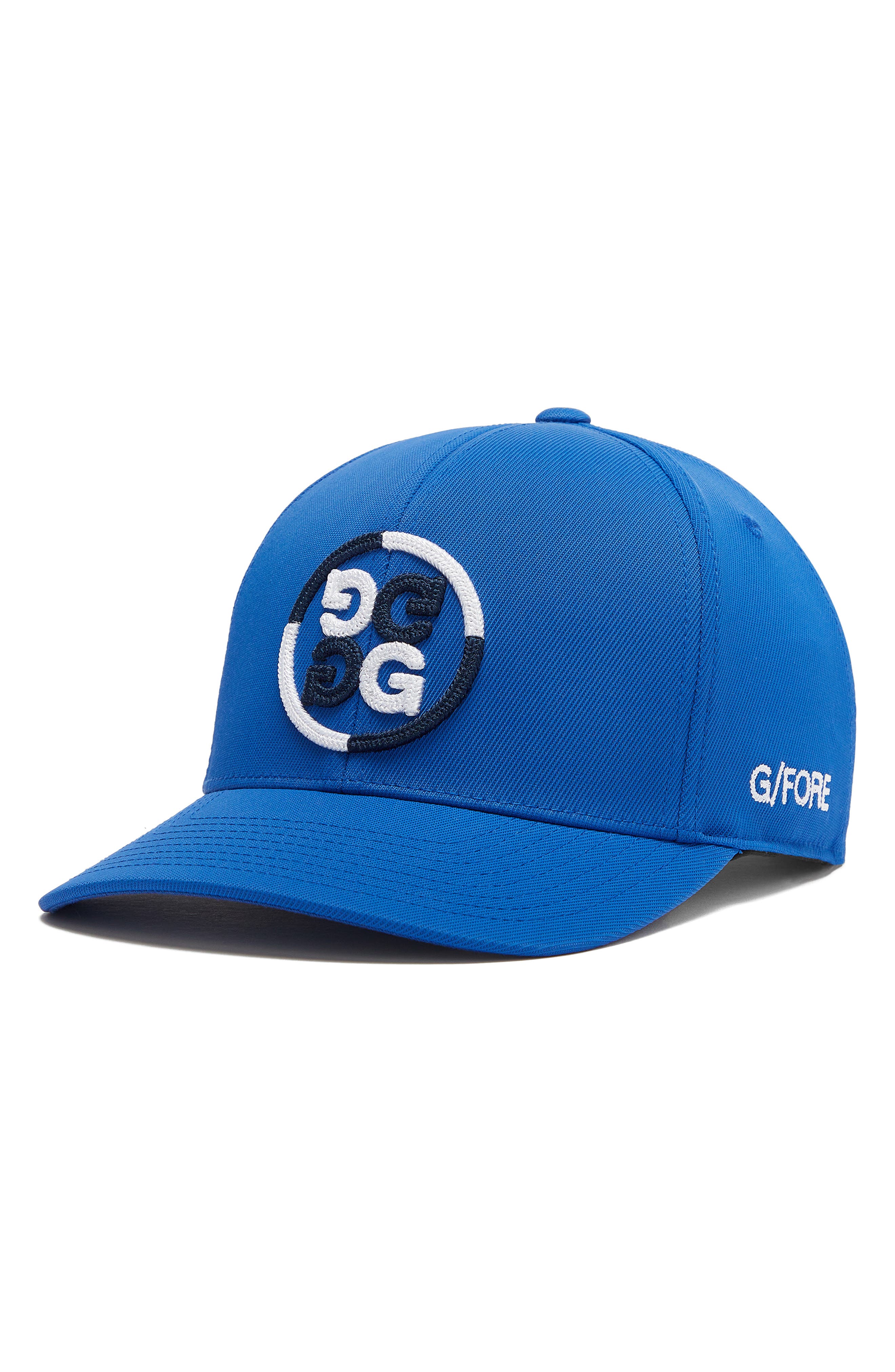 G/fore Circle G Stretch Performance Twill Baseball Cap In Racer