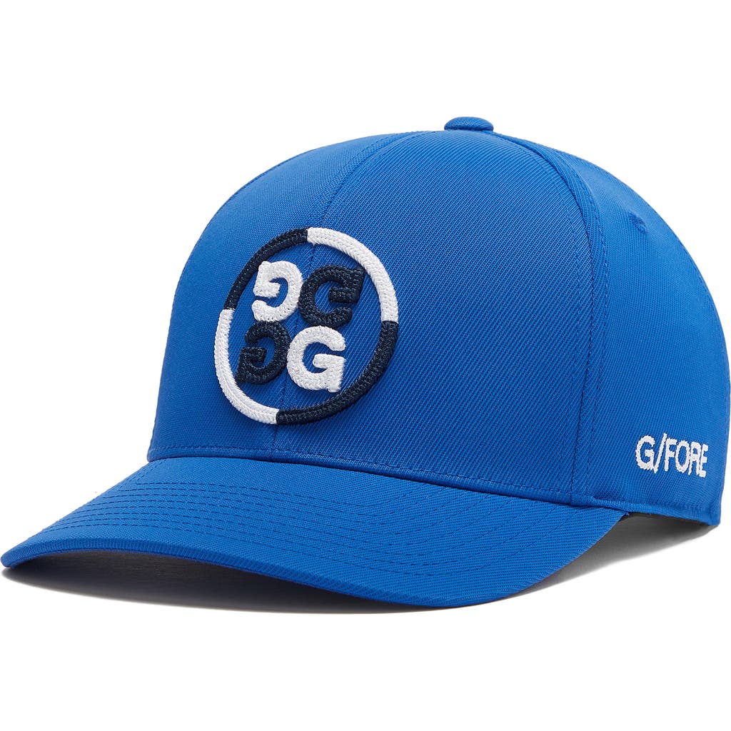 G/fore Circle G Stretch Performance Twill Baseball Cap In Racer