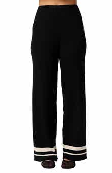 Petal & Pup Lowell Stripe Wide Leg Rib Pants