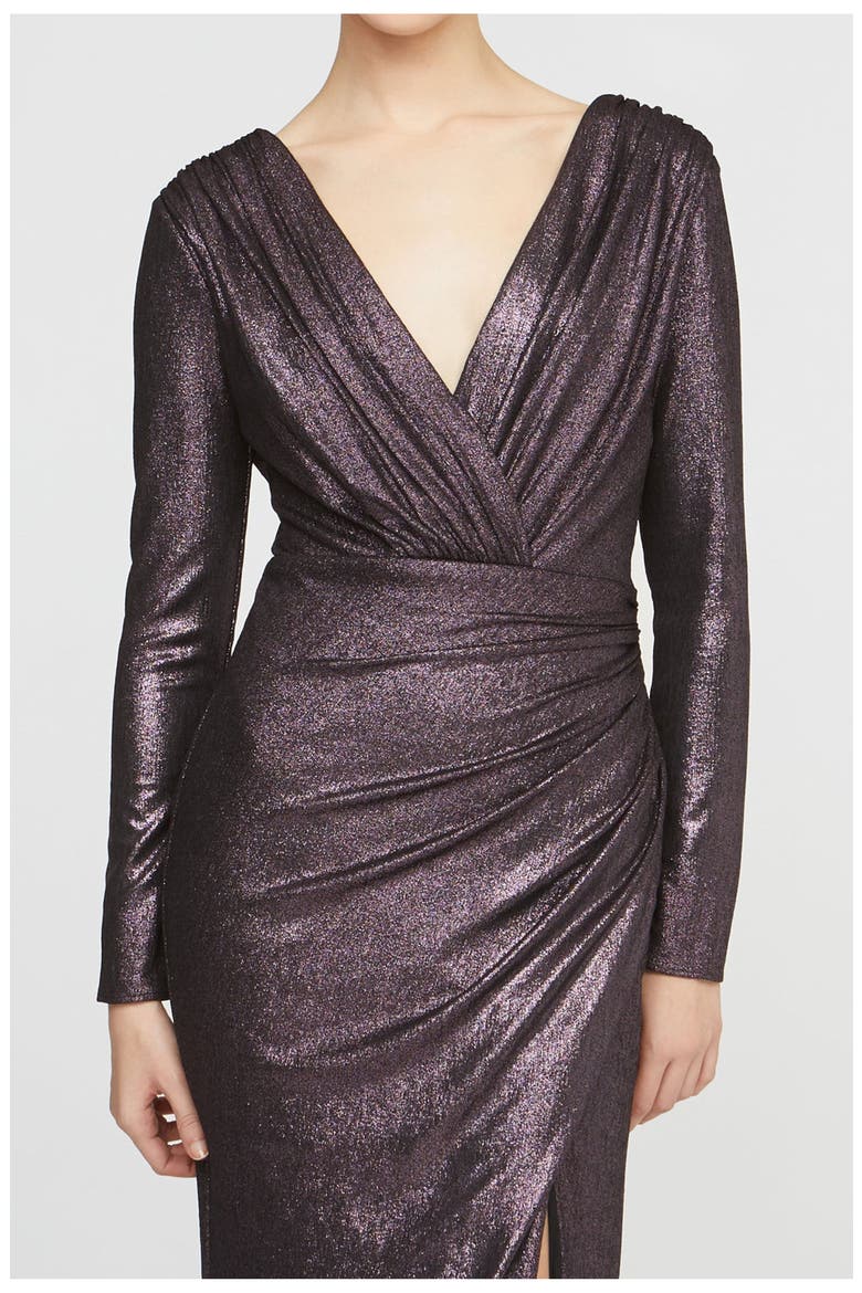 Linda Jersey Gown, Alternate, color, Amethyst