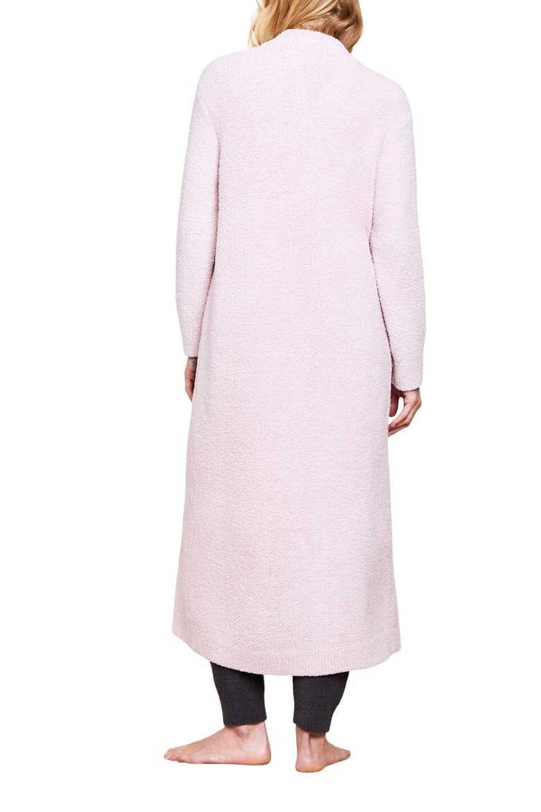 CozyChic™ Front Zip Robe, Alternate, color, HE DUSTY ROSE-WHITE