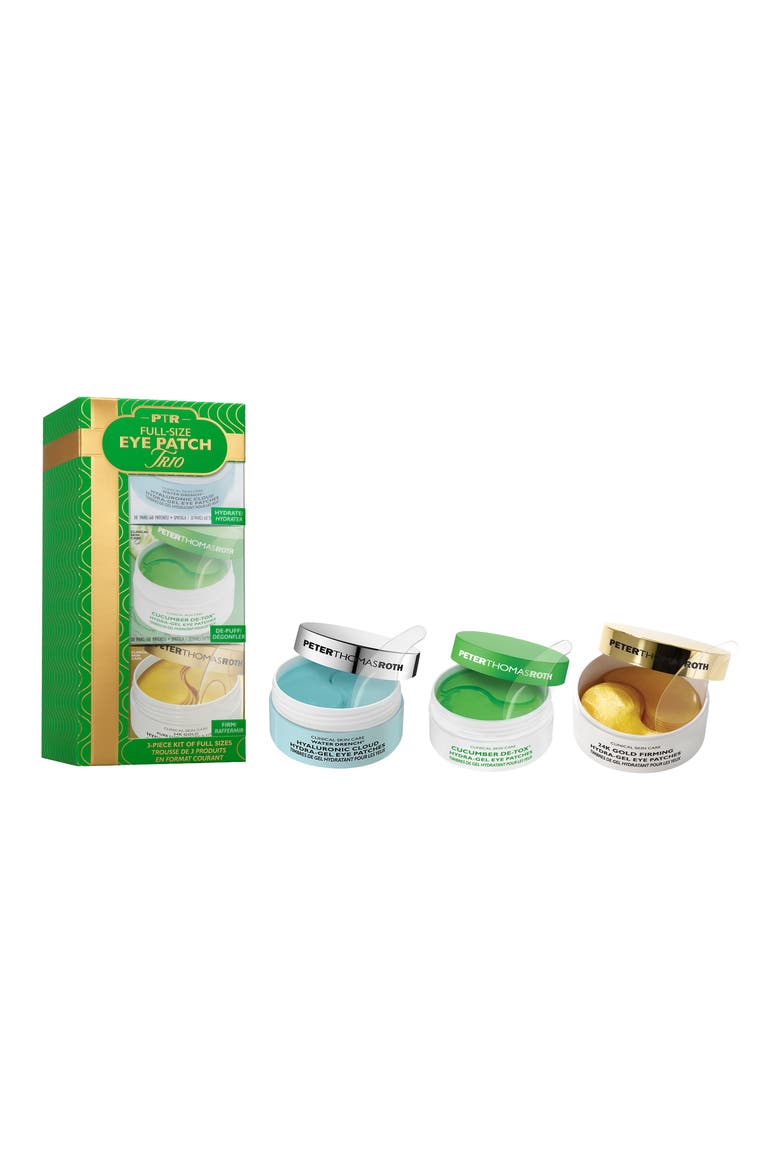Full Size Eye Patch Trio Set, Main, color, NO COLOR