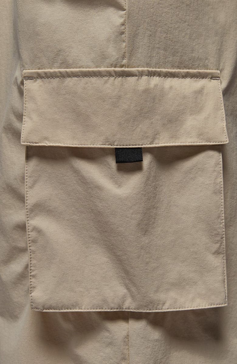 Jordan Kids' Wide Leg Drawstring Cargo Pants, Alternate, color, Legend Light Brown