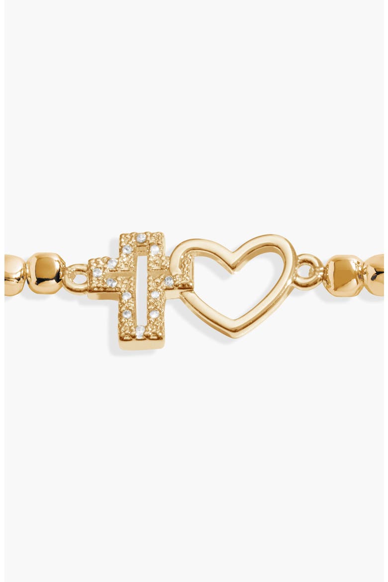 Forever Yours 'Love And Faith' Bracelet, Alternate, color, Gold Plated