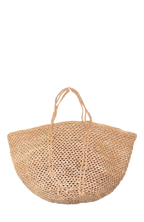 Sinah Raffia Tote Bag