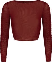 ViX Paula Hermanny Mira Long Sleeve Cover-Up Top