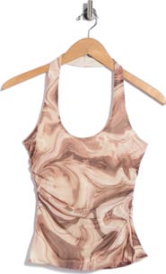 AFRM Madeline Scoop Neck Halter Top
