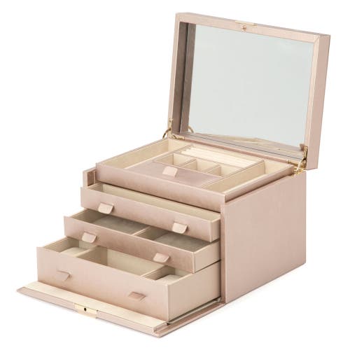 Wolf Palermo Large Jewelry Box In Rose Gold