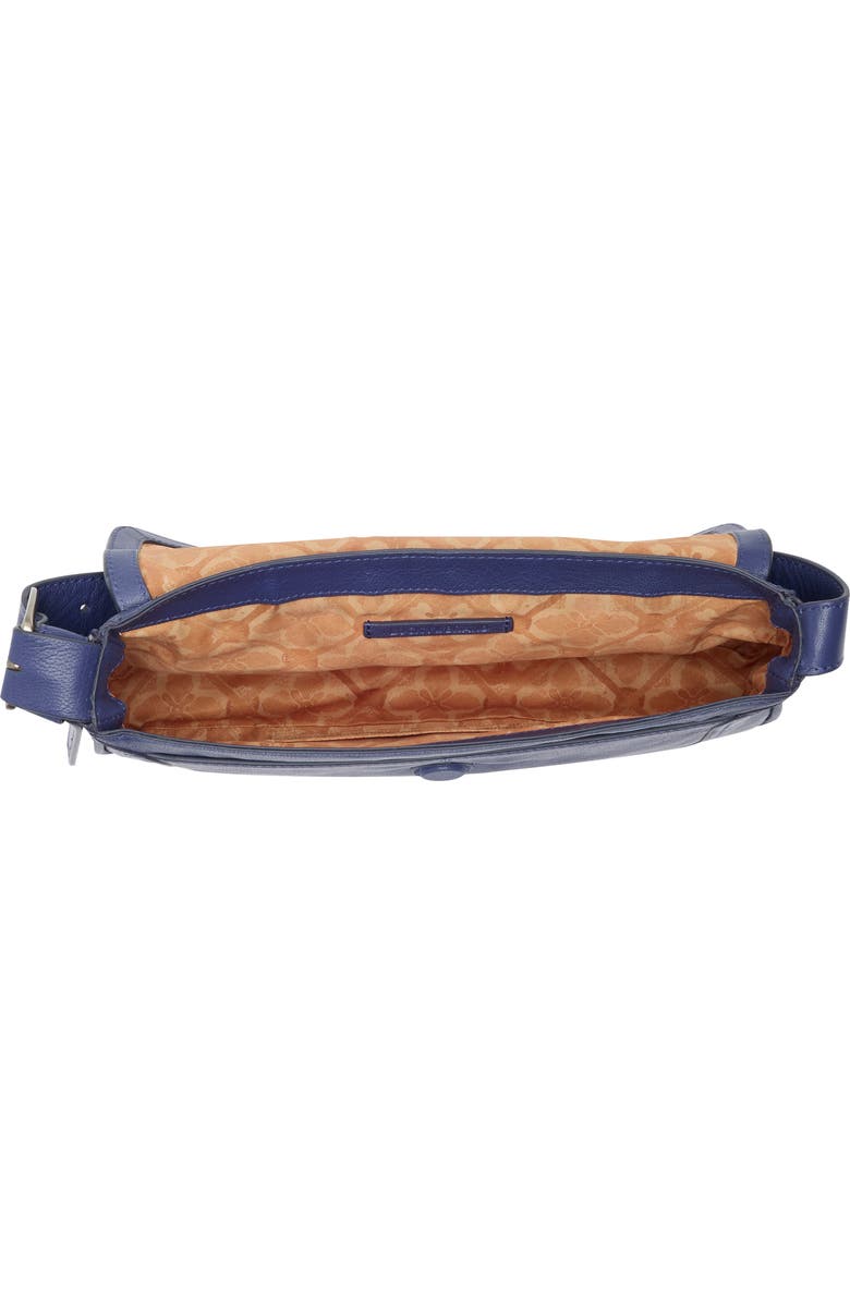 Lucky Brand Luma Leather Shoulder Bag, Alternate, color, Dusk