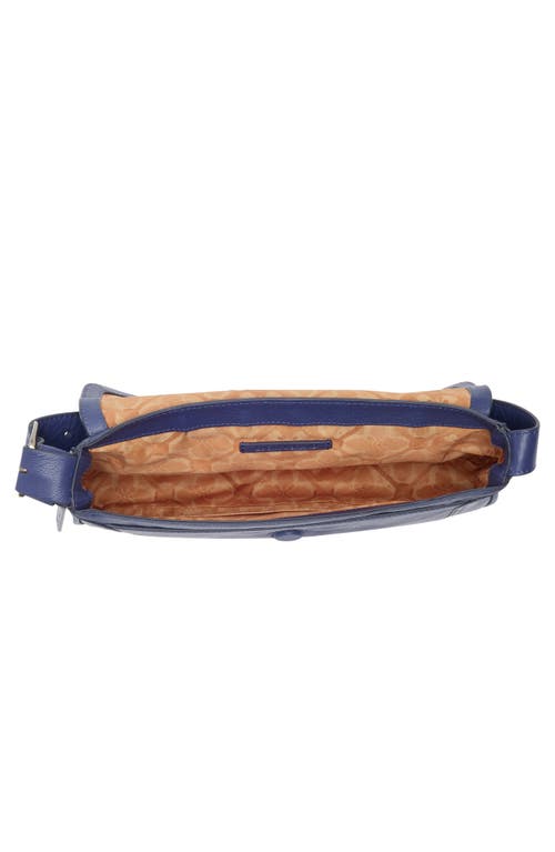 Lucky Brand Luma Leather Shoulder Bag In Purple